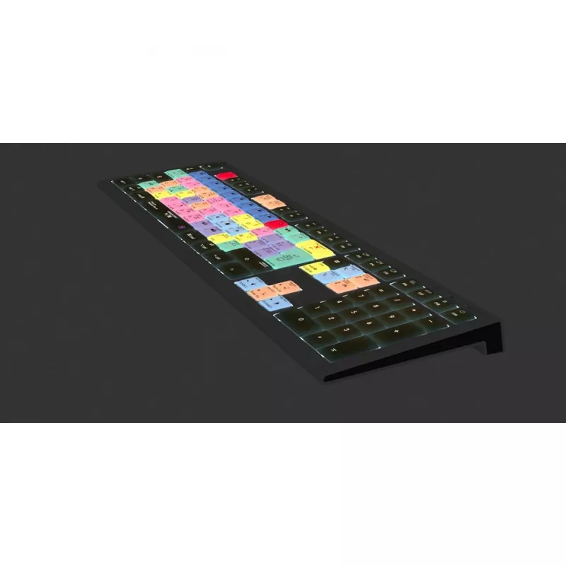 Logickeyboard ASTRA 2 klaviatūra Adobe Premiere Pro CC su apšvietimu, Mac French (LKB-PPROCC-A2M-FR)