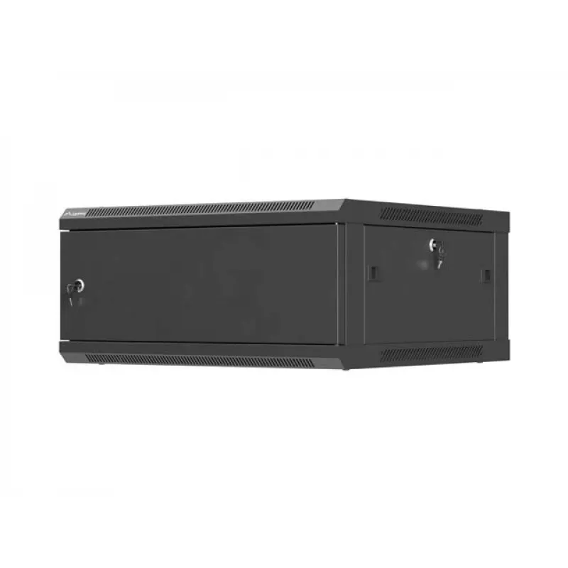 Sieninis 19 colių tinklo spintas LANBERG 4U 600×600 mm, juodas