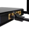 Tinklo laidas Extralink LAN Patchcord Kat.5e RJ-45 2m Juodas