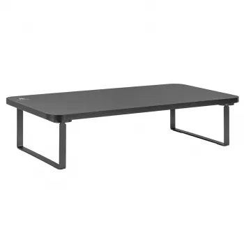 Nešiojamojo kompiuterio stovas MACLEAN MC-933 reguliuojamo aukščio aliuminis, laisvai pastatomas, 13–32 colių, maks. 20 kg, juodas