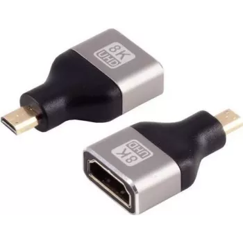 Adapteris HDMI-D ShiverPeaks 10-01058 – metalinis lizdas, palaiko iki 8K