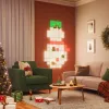 LED skydinis šviestuvas Nanoleaf N8100K02-6BS — kvadratinis RGB, 6 vnt., AC 100–240 V, montavimas ant sienos