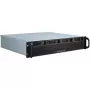 Inter-Tech IPC 2U-2404S – 2U stelažinis korpusas micro ATX, 4x karšto keitimo kietieji diskai