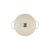 Le Creuset Signature apvalus kepimo indas baltas 20 cm
