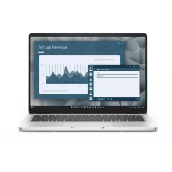 Dell Pro 14 PC14255 | Platininė sidabrinė | 14 colių | IPS | FHD+ | 1920 x 1200 pikselių | Antirefleksinis | AMD Ryzen AI 5 PRO | 340 | 16 GB | DDR5 | SSD 512 GB | AMD Radeon 840M
