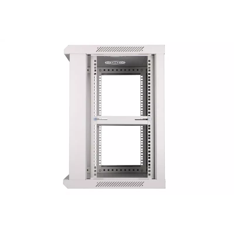 Sieninis tinklo spintos korpusas Extralink 12U 600x600 pilkas