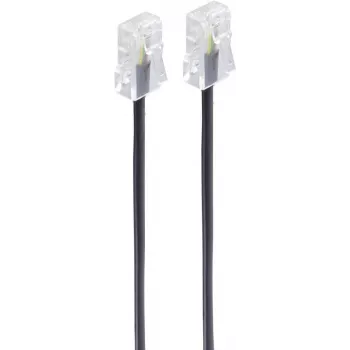 Telefono laidas ShiverPeaks BS70083-8/4 3 m Juodas
