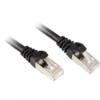 Tinklo laidas Sharkoon RJ45 CAT.6 SFTP 20,0m Juodas
