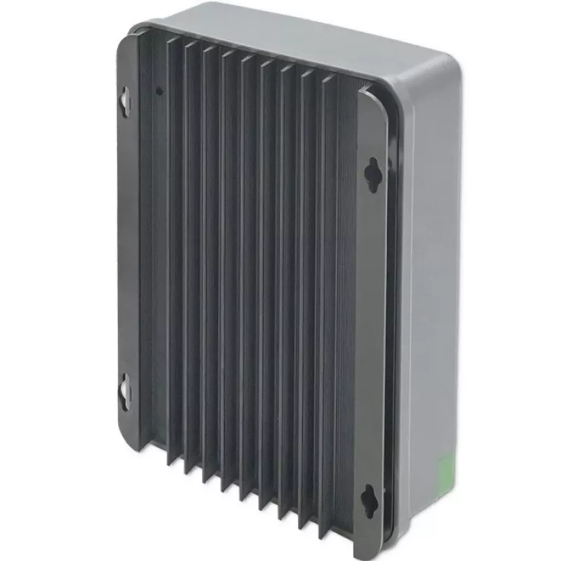 Qoltec saulės MPPT įkrovimo valdiklis su temperatūros jutikliu 20A 12V/24V LCD ekranas 2xUSB