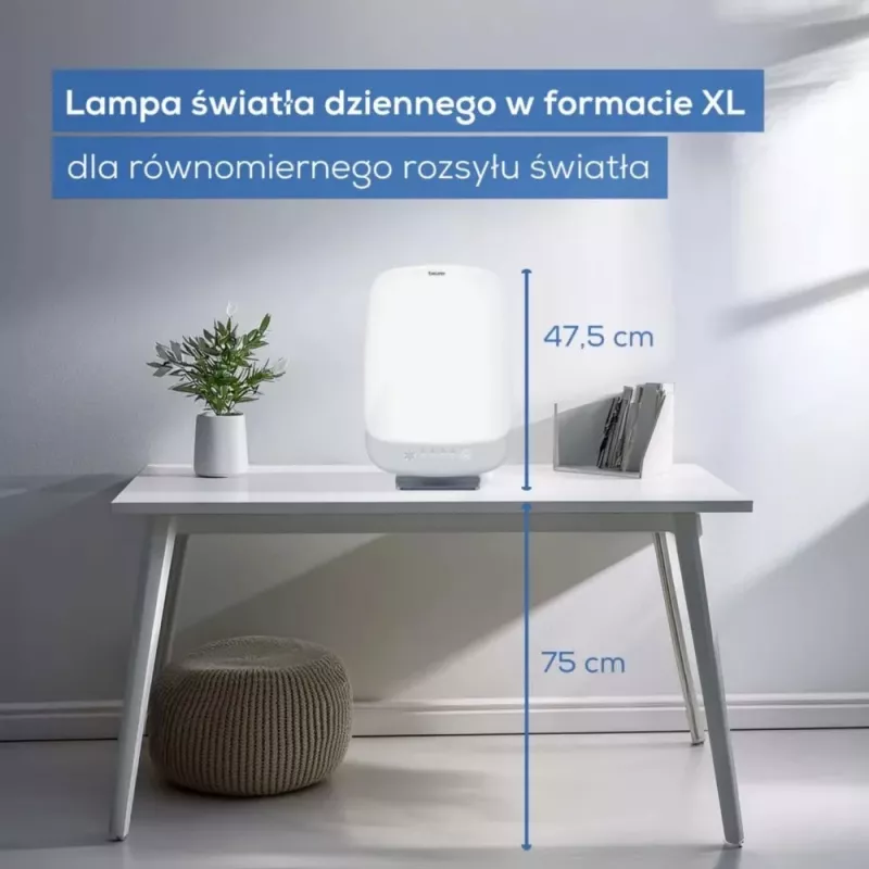 Šviesos terapijos lempa Beurer TL95 (modelis 60844) LED 10 000 liuksų