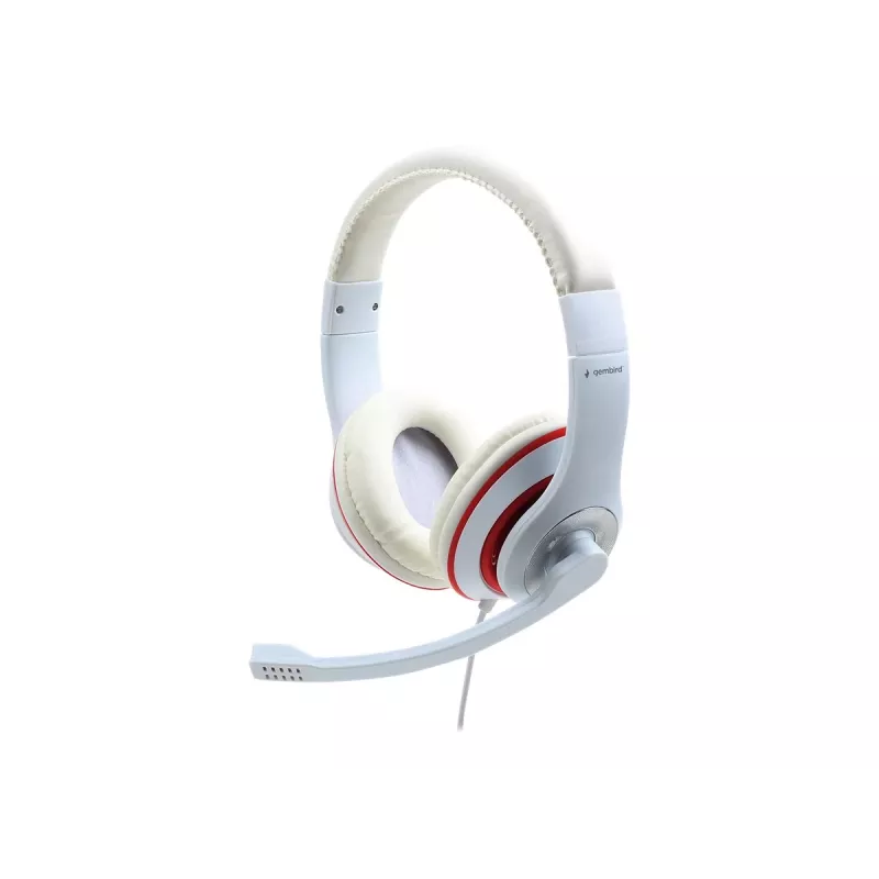 Ausinės stereo baltos/mėlynos MHS-03-WTRD Gembird