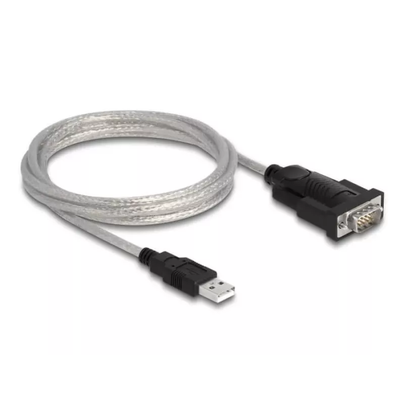 DeLOCK Adapter USB 2.0 Type-A į RS-232 D-Sub 9 + D-Sub 25
