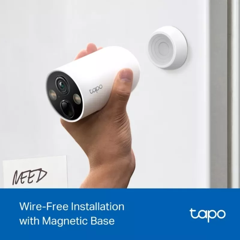 TP-Link Tapo belaidė belaidė apsaugos kamera, 2 vnt. pakuotė