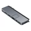 HyperDrive DUO PRO 7-in-2 USB-C centras, skirtas MacBook Air/Pro 2016-2020, su HDMI ir Ethernet LAN (RJ-45)