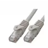 Tinklo kabelis M-Cab 3918 3m Cat6 U/UTP RJ-45 5000 Mbit/s Pilka