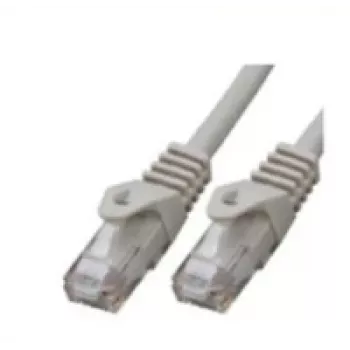Tinklo kabelis M-Cab 3918 3m Cat6 U/UTP RJ-45 5000 Mbit/s Pilka