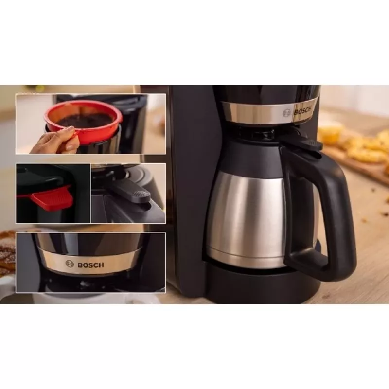 Bosch TKA6M273 kavos virimo aparatas Lašinė kavos virimo mašina 1.1 L