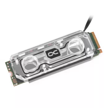 Alphacool HDX Apex vandens aušintuvas M.2 2280 SSD, akrilinis aRGB