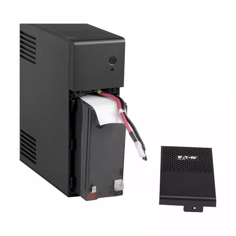 Eaton 5S 700i nepertraukiamo maitinimo šaltinis (UPS), Line-Interactive, 700 VA / 420 W, 6 AC lizdai, USB, bokštinis, juodas