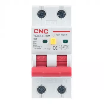 Automatinis jungiklis su apsauga nuo nuotėkio HiSmart NV821891 2P 25A 30mA