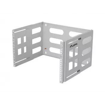 Sieninis 19 colių 6U stovas LANBERG 497x400/240 pilkas