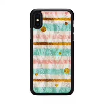 iKins dėklas iPhone XS / iPhone XS Max — pop mint juoda