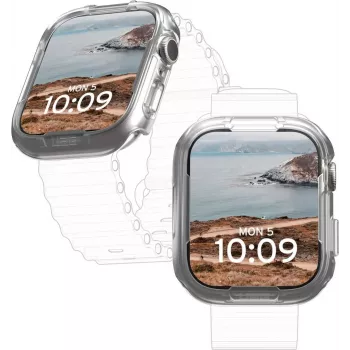 Urban Armor Gear UAG Scout Dėklas | Apple Watch Series 9/8/7 45mm | permatomas | (1A4415114G4G)