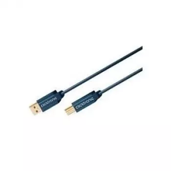 ClickTronic 3m USB 2.0 A/B laidas, mėlynas (70097)