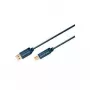 ClickTronic 3m USB 2.0 A/B laidas, mėlynas (70097)