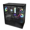 Korpusas PC CHRONIX V2 Mid Tower ARGB ventiliatoriai x3 juodas