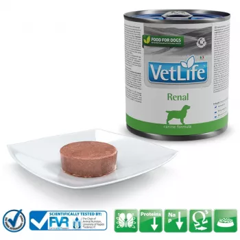 FARMINA Vet Life Canine Renal šlapias šunų ėdalas 300 g