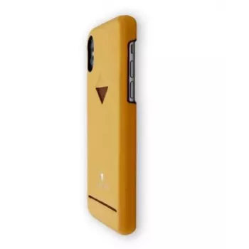 VixFox nugarinė plėvelė iPhone 7/8 Plus, garstyčių geltona, kietas apsauginis dėklas