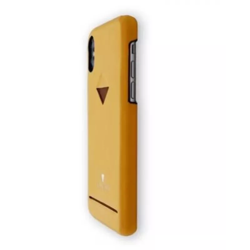 VixFox nugarinė plėvelė iPhone 7/8 Plus, garstyčių geltona, kietas apsauginis dėklas