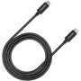 CANYON UC-44 laidas, U4-CC-5A1M-E, USB4 TYPE-C į TYPE-C 40G 1m 5A 240W su E-MARK, CE, ROHS, juodas
