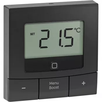 eQ-3 AG Homematic IP HmIP-WTH-B-A termostatas, RF, 869,65 MHz, antracitas, IP20, 250 m, LCD