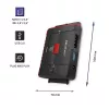 USB 3.0 į IDE SATA III adapteris QOLTEC 50645