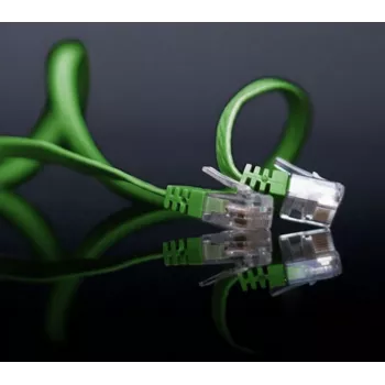 Tinklo laidas ShiverPeaks SP713-SLG Žalias 3 m Cat6 U/UTP
