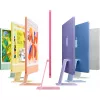 APPLE iMac Z1EH 59,62 cm 23,5 colų standartinis stiklas M4 10C CPU/10C GPU/16C N.E. 16 GB 256 GB SSD Gbit Eth MM NumKey TID DE sidabrinis (Z1EH-MWUU3D/A-07BU5U)