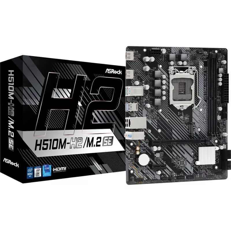 ASRock H510M-H2/M.2 SE Micro-ATX pagrindinė plokštė
