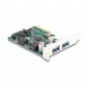 DeLOCK PCI Express x4 kortelė 2 išoriniams USB 10 Gbps Type-A lizdams, Low Profile