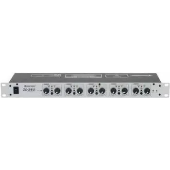 Mikseris Omnitronic ZD-250 5 kanalų, 19 colių stelažinis