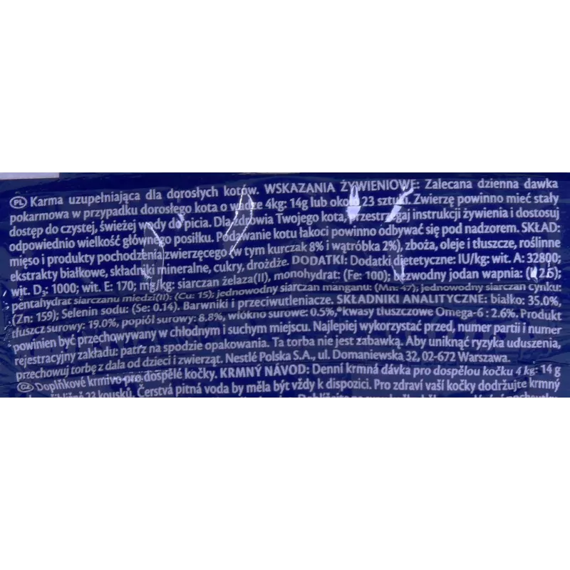 Felix Play Tubes skanėstai katėms, su vištiena ir kepenėlėmis, 50 g