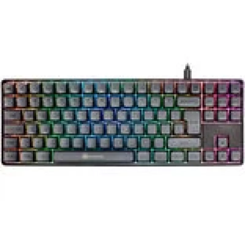 GAMIAC TKL90G žaidimų klaviatūra, Kailh Red pilka