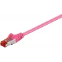 Microconnect SSTP620PI tinklo kabelis rožinis 20 m Cat6 S/FTP (S-STP)