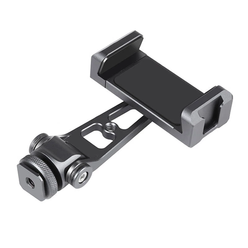 Puluz pasukamas telefono laikiklis PU3207B, universalus 1/4 colio tvirtinimas, juodas