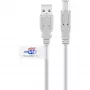 Goobay 50833 USB laidas pilkas