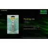 Raktų pakabuko žibintuvėlis Nitecore TIKI GITD Pilka – USB įkraunamas, 1 lm, 55 mm, 12 g, IP66