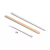 DeLOCK 67060 19 colių D tipo pataisų skydelis su įtempimo mažinimu, 8 prievadų centre, 1U, juodas