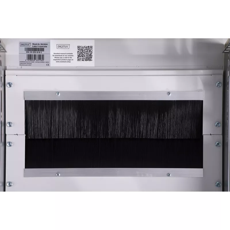 DIGITUS Unikali serija 32HE 1609x800x800mm pilkas tinklo spintos stovas (siuntimas per ekspedijavimo tarnybą)