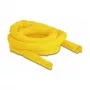 DeLOCK 20871 Apsauginė pynė, savaime užsidaranti, karščiui atspari, 2 m x 25 mm, geltona